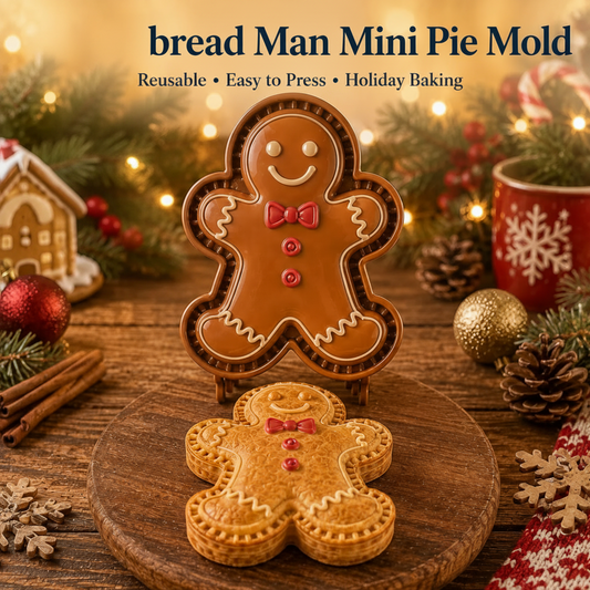 🎄Christmas Pie Mold Collection – 9 Reusable Embossed Holiday Designs