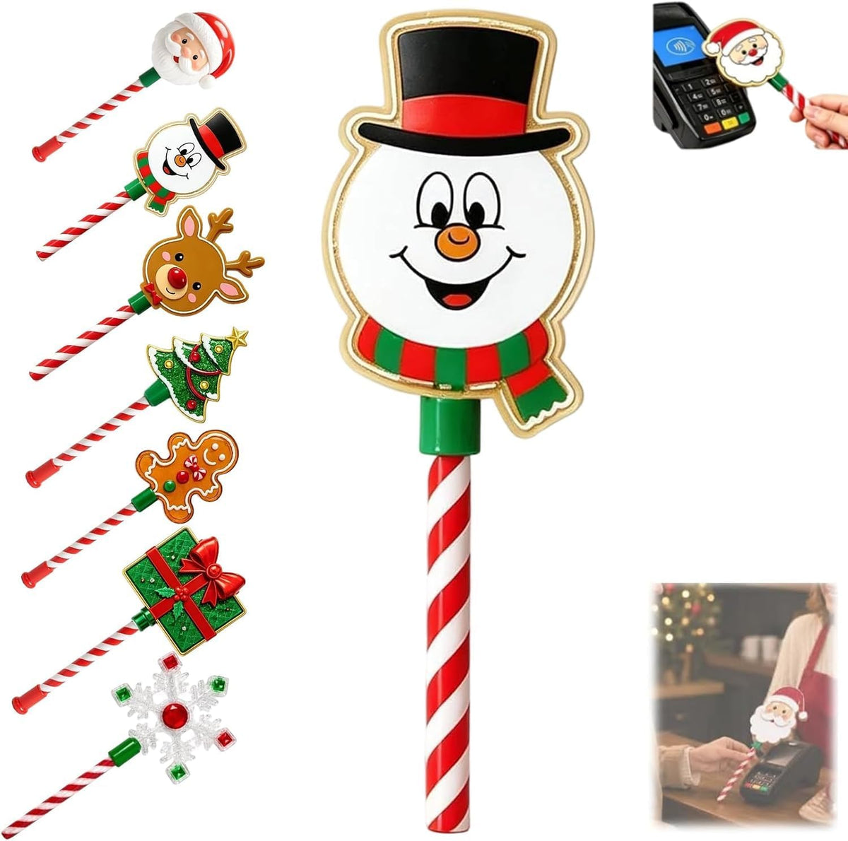 Christmas Tap-to-Pay Card Wand