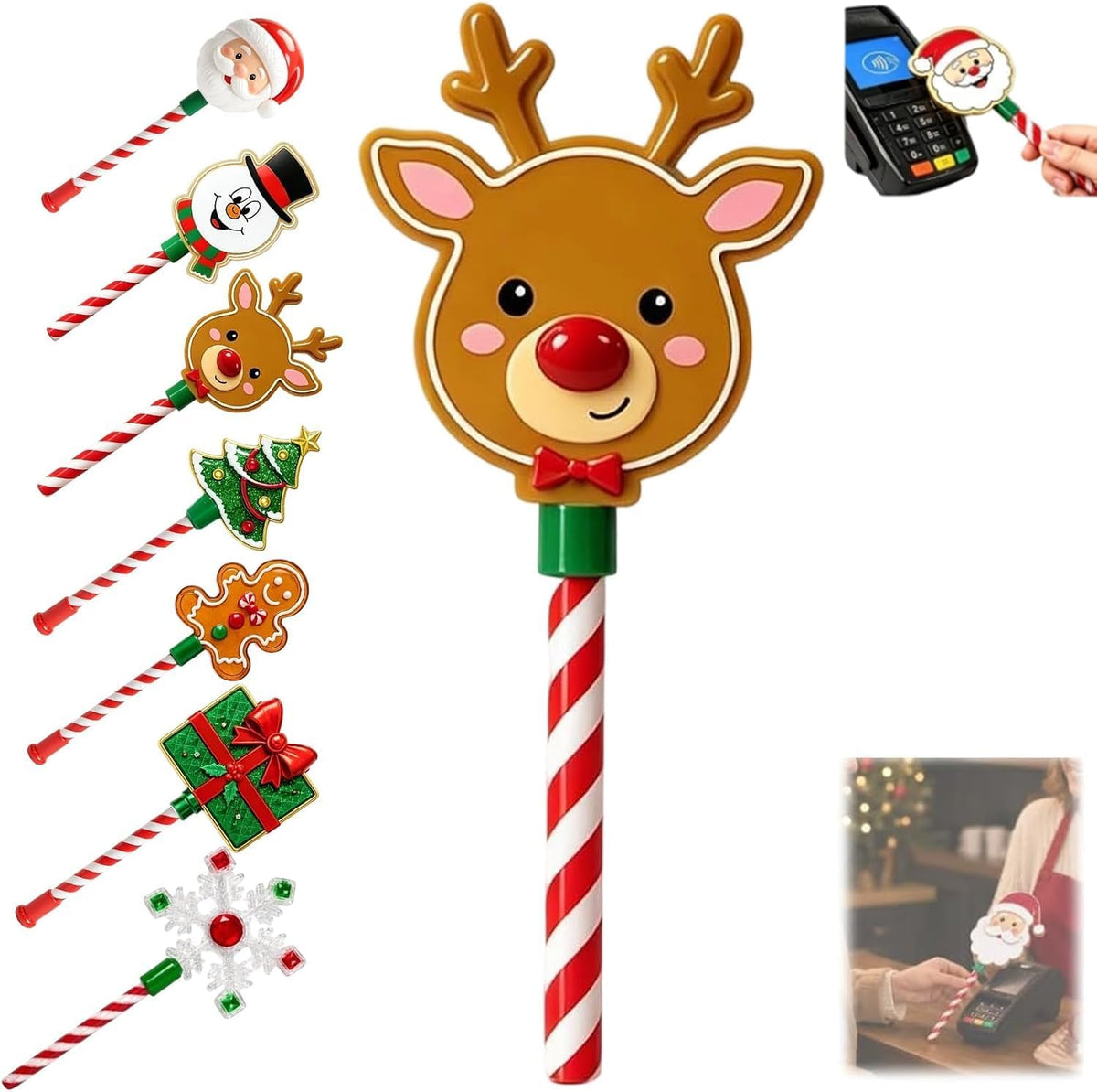 Christmas Tap-to-Pay Card Wand