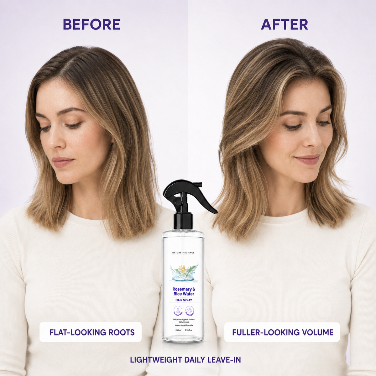 🌿 Bare Anatomy Rosemary Water Spray (200ml) | Hair Growth & Hair Fall Control | Enriched with Rice Water | Natural Extracts | Strengthens Roots & Nourishes Scalp | Fast Absorbing Non‑Greasy Mist | Daily Hair Care for All Types