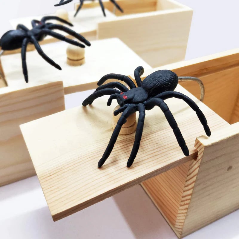 Super Funny Crazy Prank Gift Box Spider