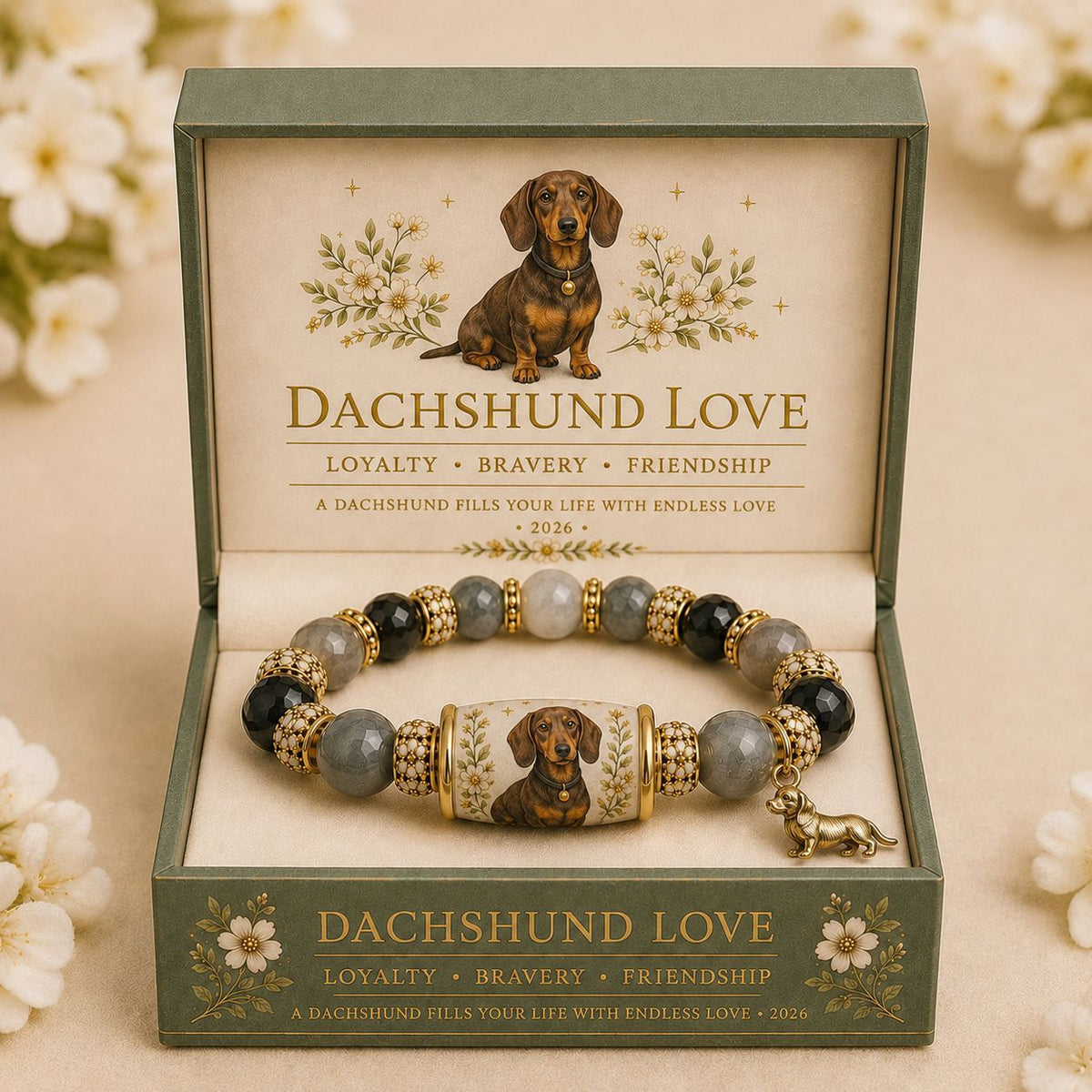 🔥 Dog Lover Charm Bracelet – Celebrate the Love & Loyalty of Every Dog