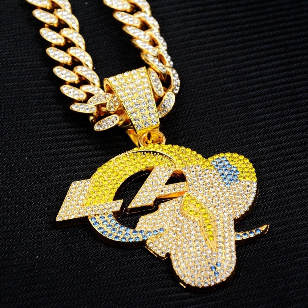 🔥 LAST DAY: Up to 50% OFF – NFL Team Pride Gem Chain Necklace