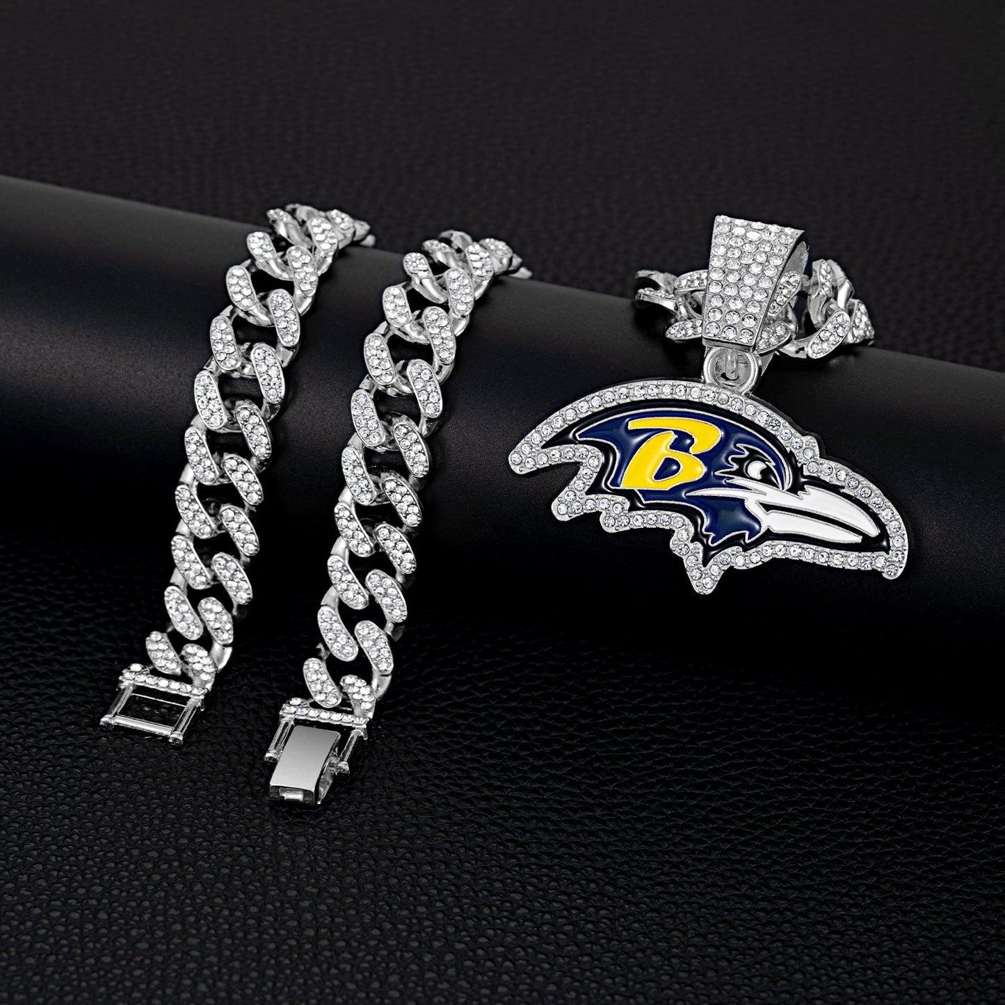 🔥 LAST DAY: Up to 50% OFF – NFL Team Pride Gem Chain Necklace
