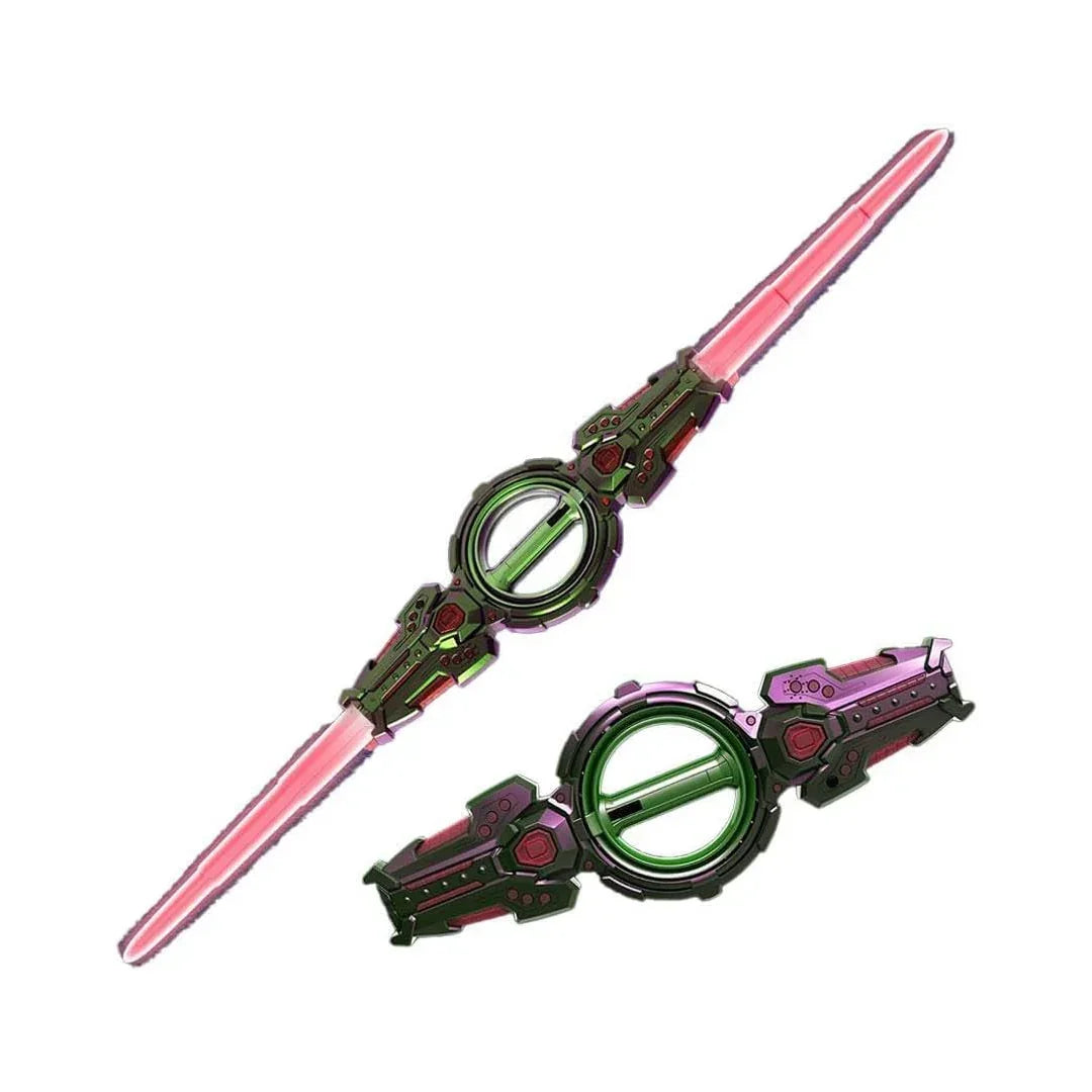 Fire Spiral Sword Rotating LED Toy Sword (Assorted Colors)