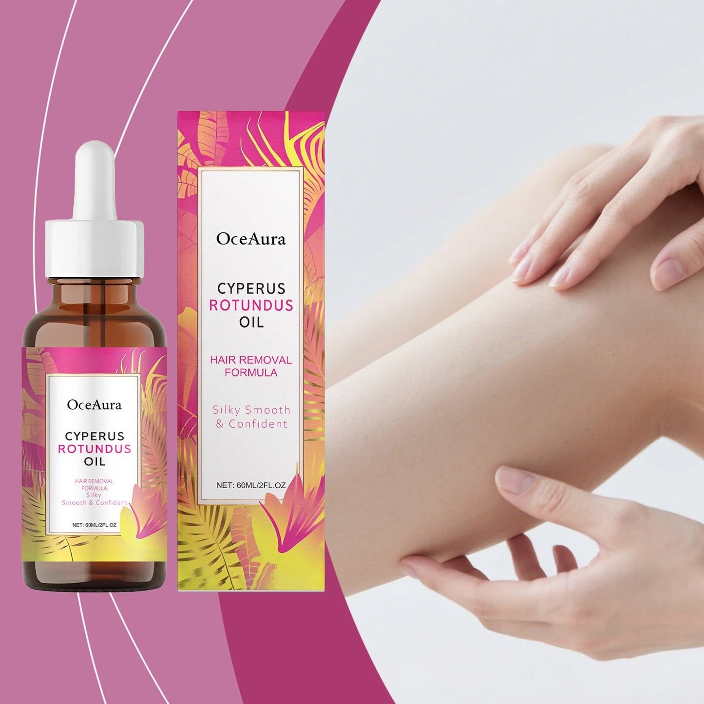 🏆Flash Sale⚡ 50K+ SOLD! Almost Gone-🔥All in One Hair Removal Essential Oi