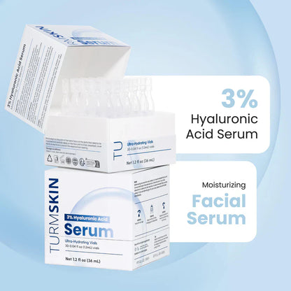 🏆LAST DAY BUY 1 GET 1 FREE⚡3% Hyaluronic Acid Ultra Hydrating Serum by TurmSkin
