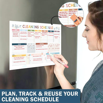 📕2026 ADHD Cleaning Planner — Designed for ADHD Minds