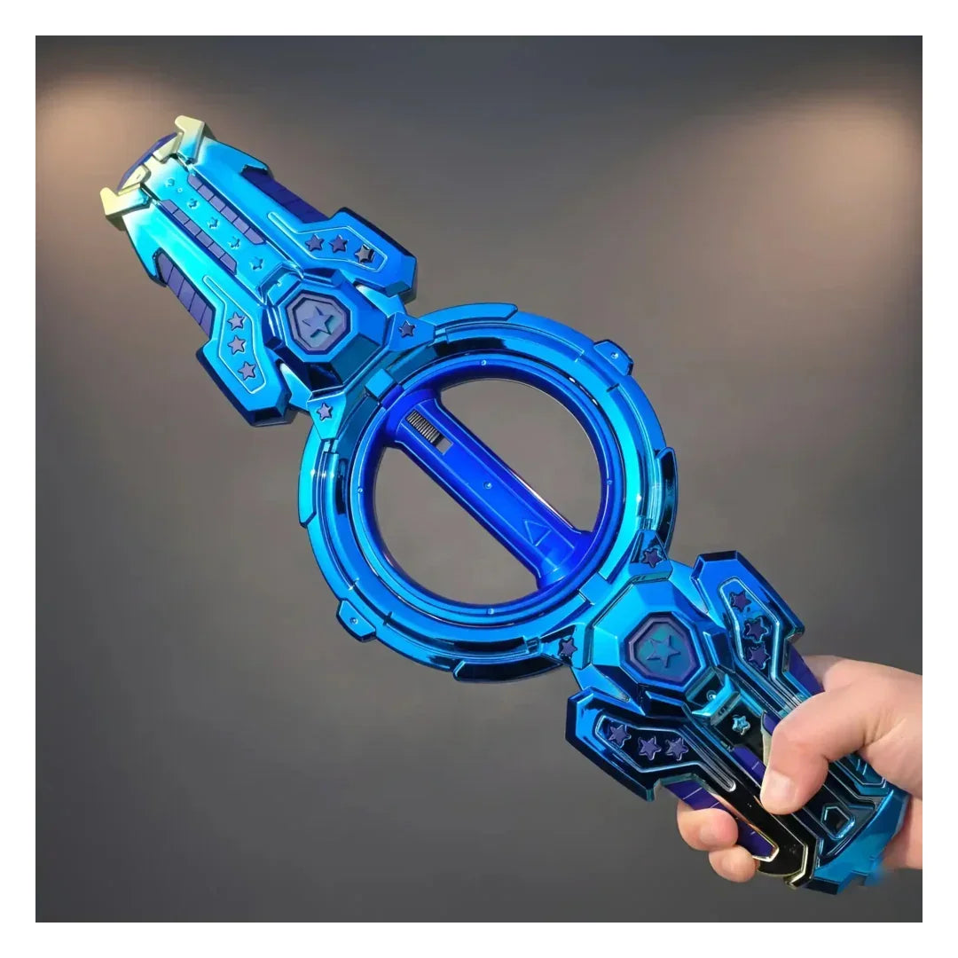 Fire Spiral Sword Rotating LED Toy Sword (Assorted Colors)